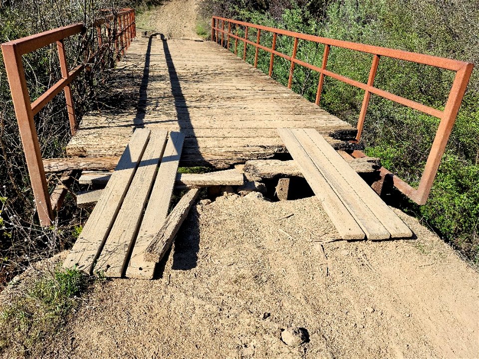 Benmore Bridge Before Repairs