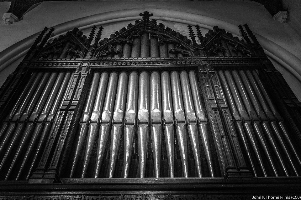 Church Organ Pipes