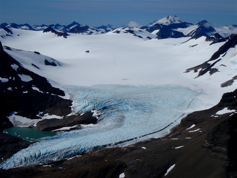 Glacier in Coast Range