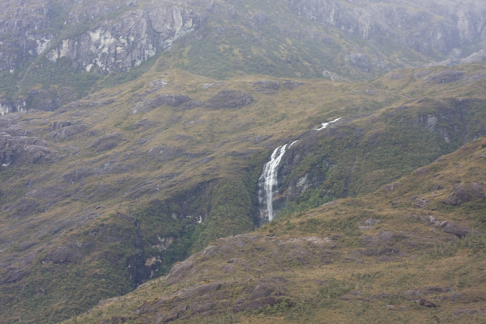 chilean fjord on a cruise