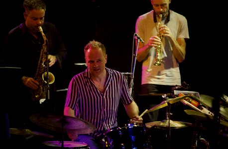 Gard Nilssen's Supersonic Orchestra, BIM Amsterdam 6 october 2022 - Håkon Mjåset Johansen