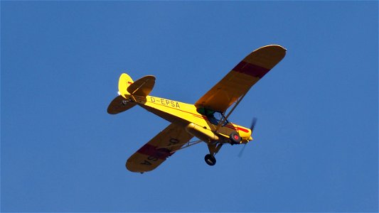 Piper PA-18-150 Super Cub D-EPSA from Jesenwang (3800 ft.)