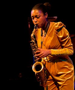 Camilla George Quartet 22 september 2022 BIM Amsterdam - Camilla George
