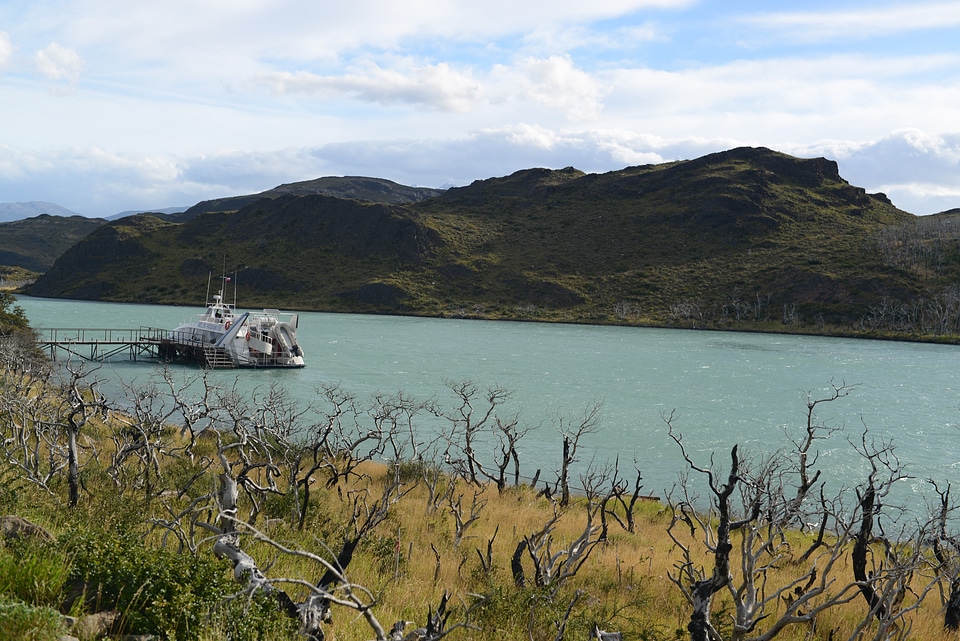 Pehoe Lake and Los Cuernos in the Torres del Paine National Park