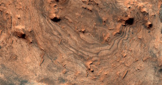 Light-Toned Layered Rocks in the Arabia and East Xanthe Regions photo