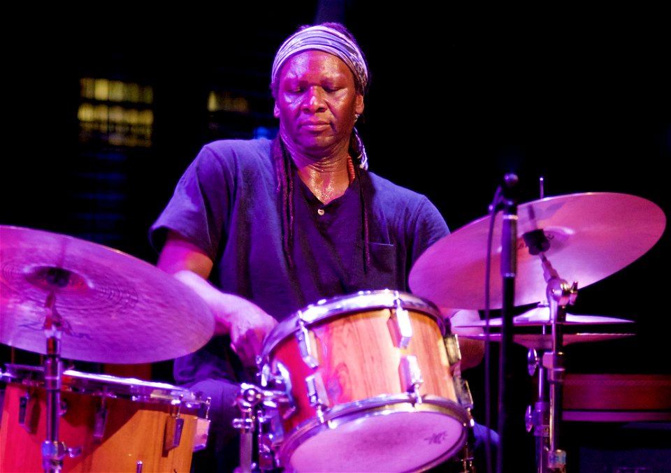 John Dikeman William Parker Hamid Drake BIM huis Amsterdam, 9 september 2015 - Hamid Drake