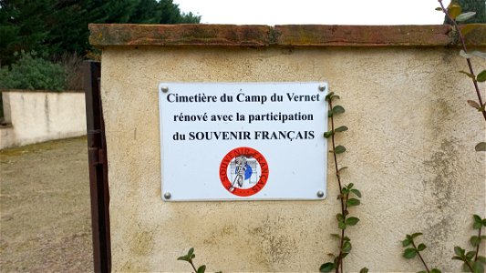 Cimetière du Camp du Vernet - Cemetery of the Vernet camp