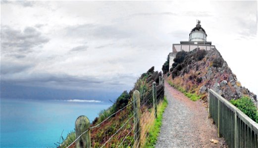 Lighthouse Nugget Point Otago. photo