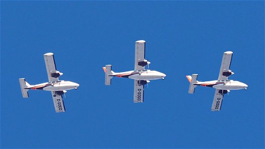 Partenavia P.68C-TC Victor D-GOGO Hagelabwehr Rosenheim from Stuttgart to Rosenheim (Flugplatz Vogtareuth) (9000 ft.)