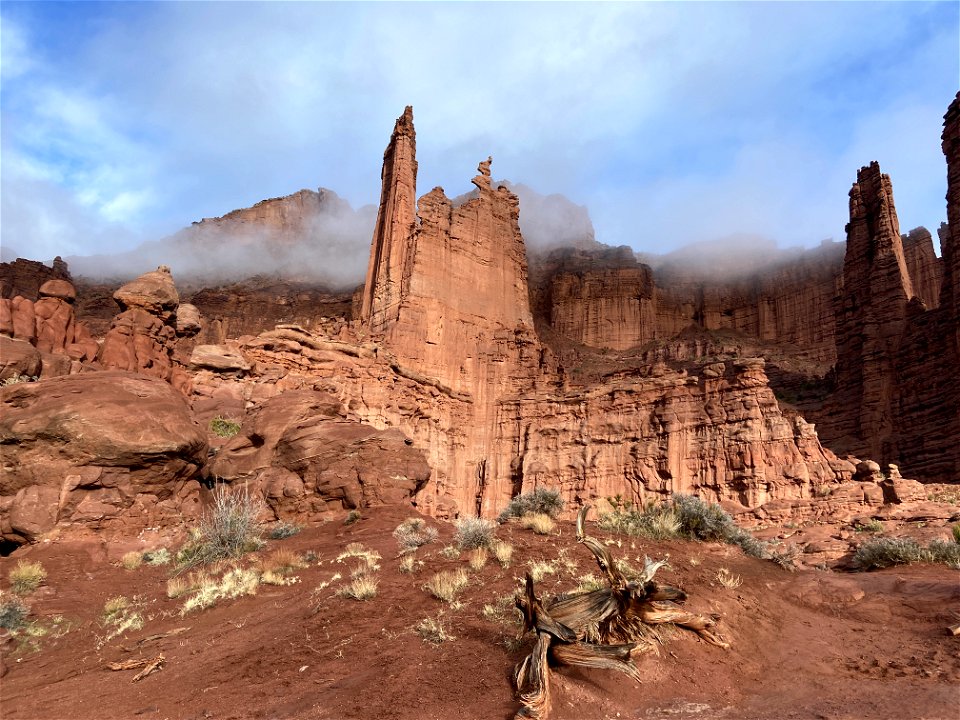 Fisher Towers Cliffs