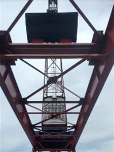 De kraanbaan bij de Cacaofabriek, Helmond
