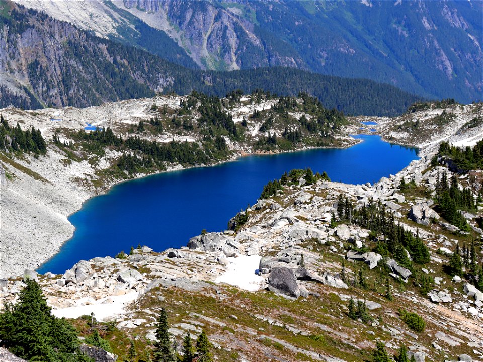 Hidden Lake at North Cascades in WA
