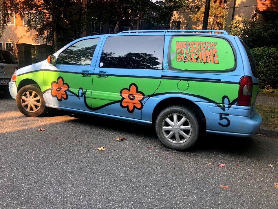 Hey Shaggy! I Found the Mystery Machine!