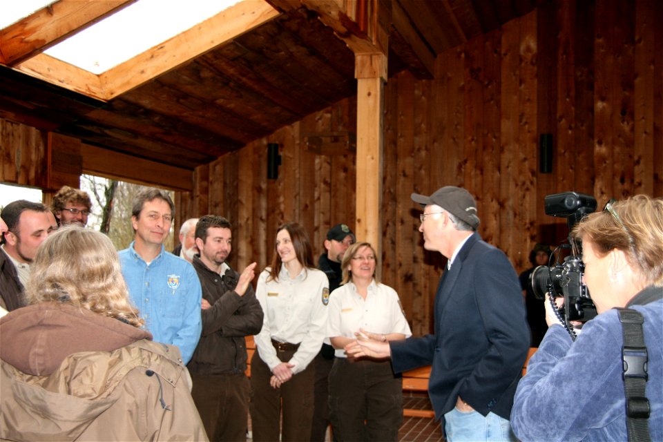 Interior Secretary Salazar in Indiana