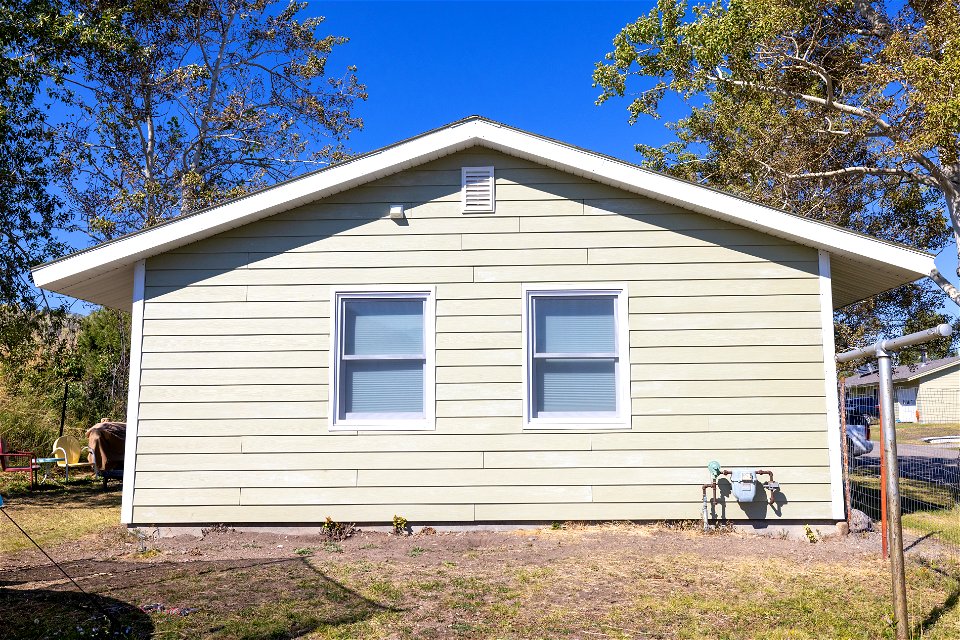 Housing improvement project goal 2: after siding