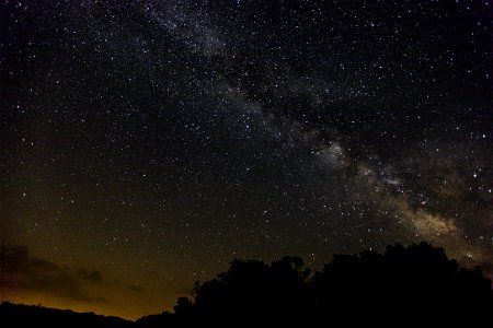 Big Meadows Summertime Night Sky photo