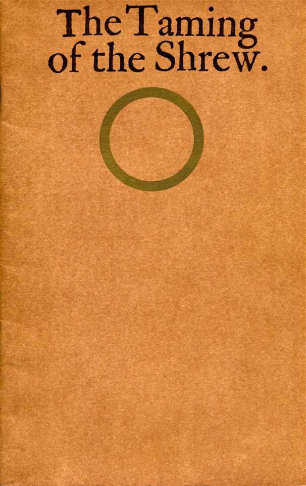 RSC Theatre, Stratford, 1973 - Programme Cover