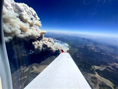 Calf Canyon Fire photo