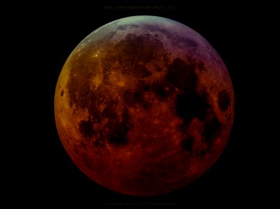 Total Lunar Eclipse 21-01-2019 (end) photo