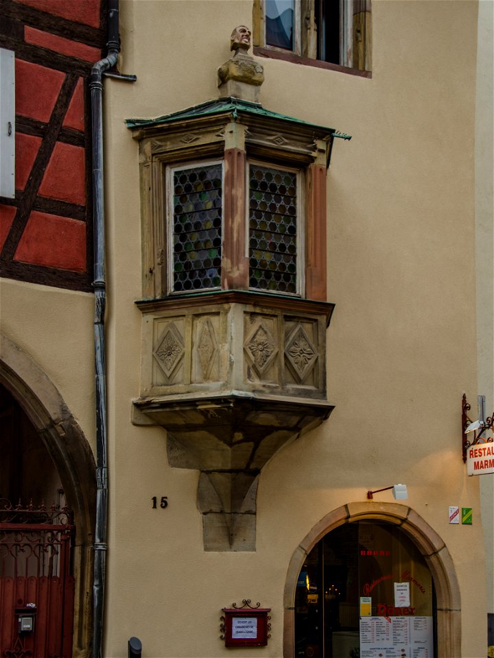 L'oriel à la tête de la Maison Steinle