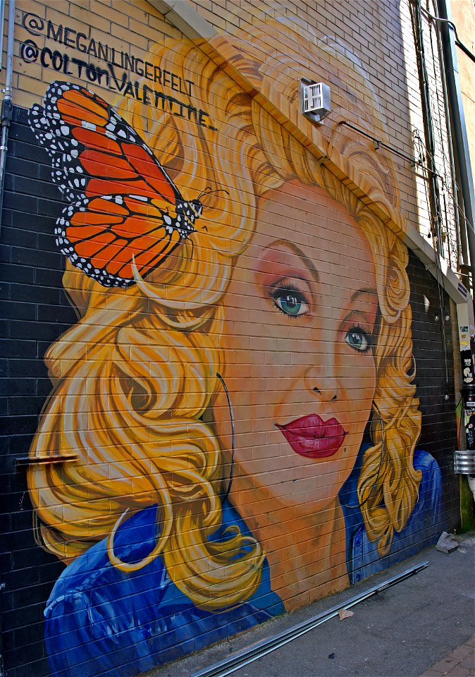 She starts out larger than life