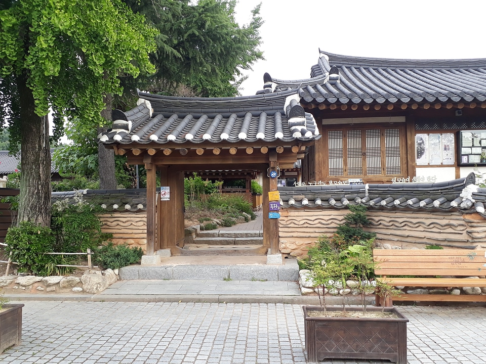 Jeonju Hanok Village in Jeonju, South Korea