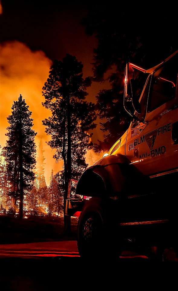 2021 BLM Fire Employee Photo Contest Winner Category: Engines
