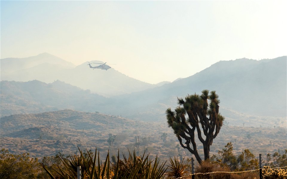 Air Operations for the Elk Fire