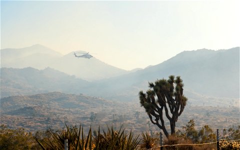 Air Operations for the Elk Fire photo