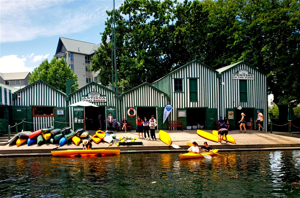 Antigua Boat Sheds.