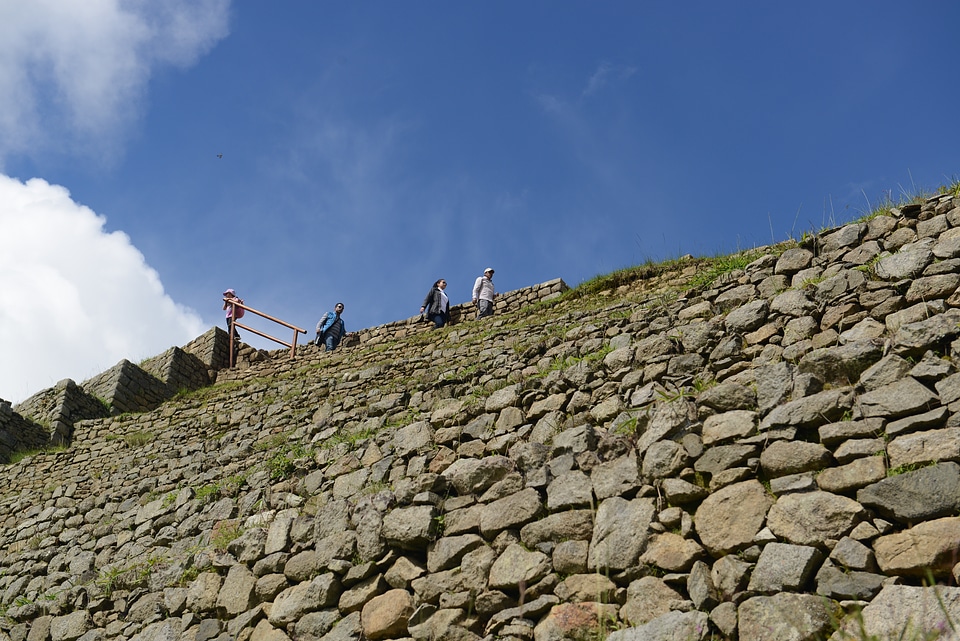 Machu Picchu is a UNESCO World Heritage Site in Peru