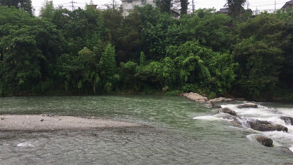 Akagawa River in Akiruno-shi