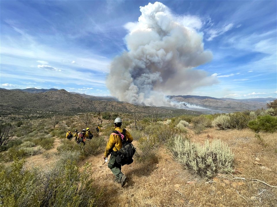 Winner 2022 BLM Fire Employee Photo Contest Category - Crews photo