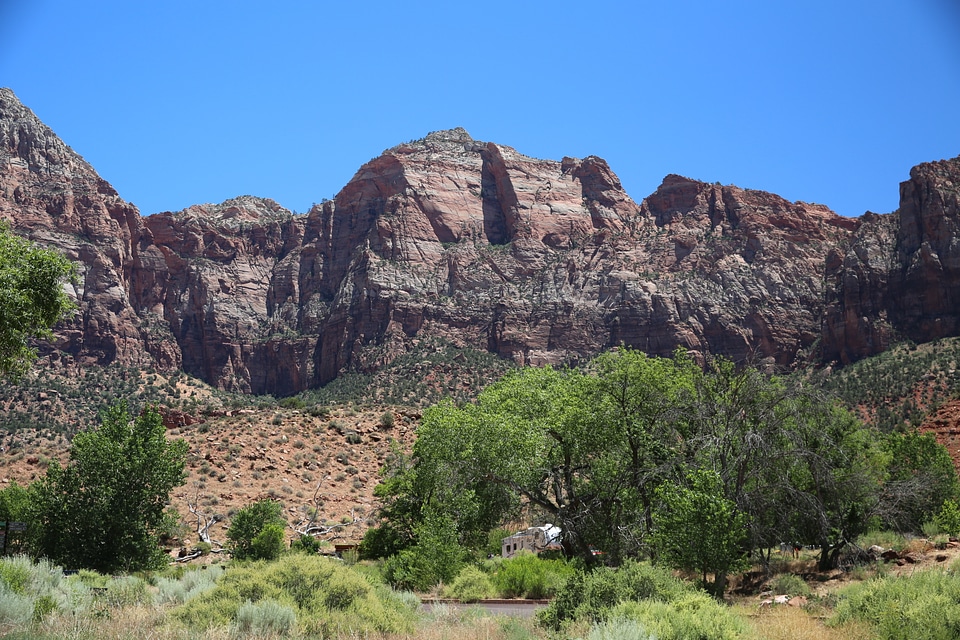 The Valley at Zion National Park via Angel Landing trail