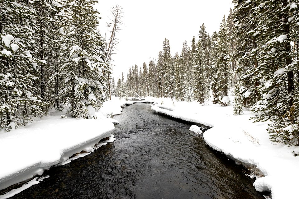 Firehole River in winter