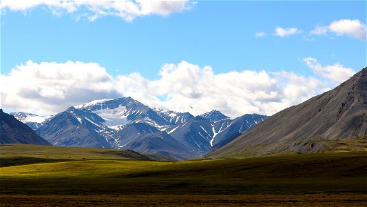 Brooks Range in summer photo