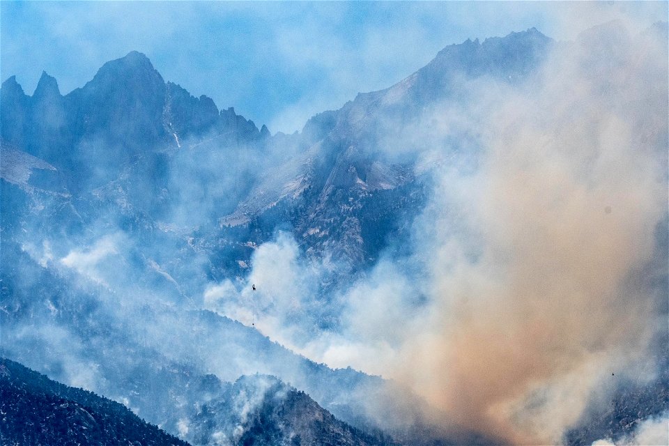 Inyo Creek Fire photo