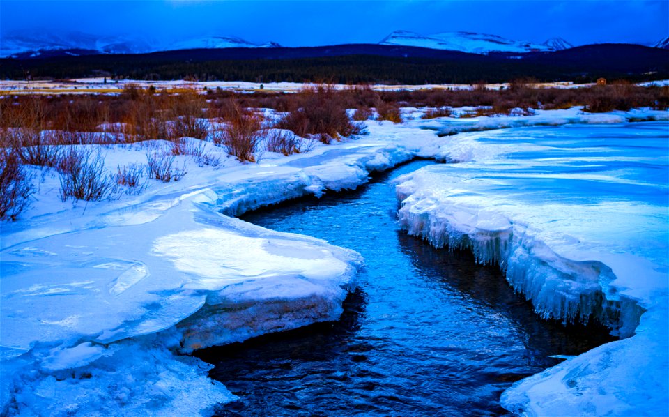 Frozen and Flowing
