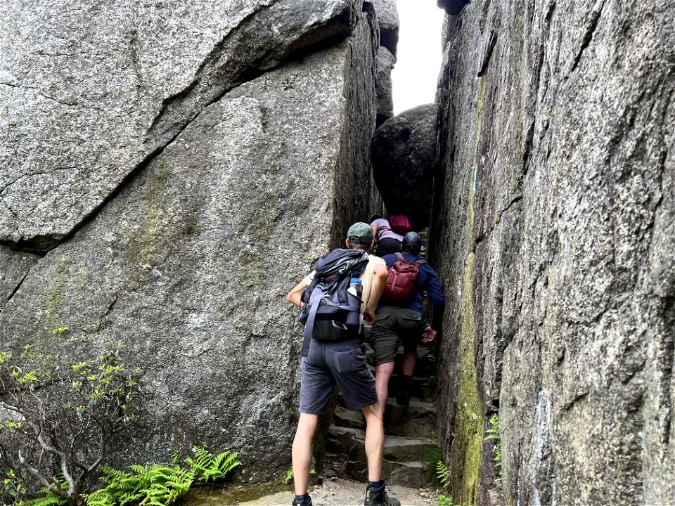 People Rock Scramble Old Rag photo