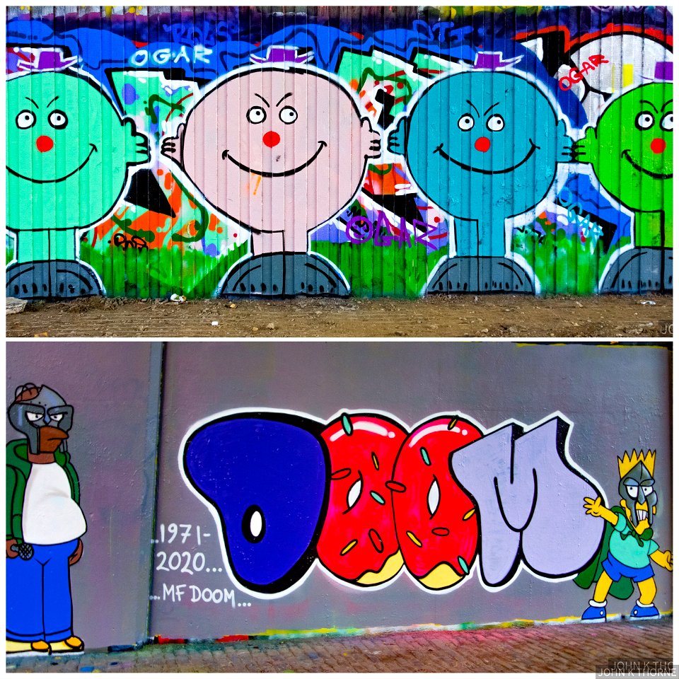 The latest from The Graffiti Art Gallery under The M20 Motorway.
