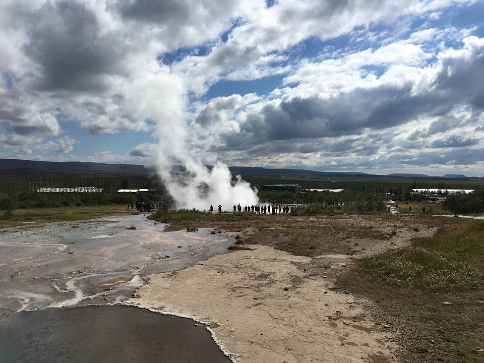 Geyser Park in Iceland