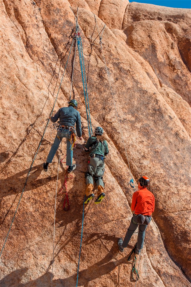 Adaptive Climbing in Indian Cove
