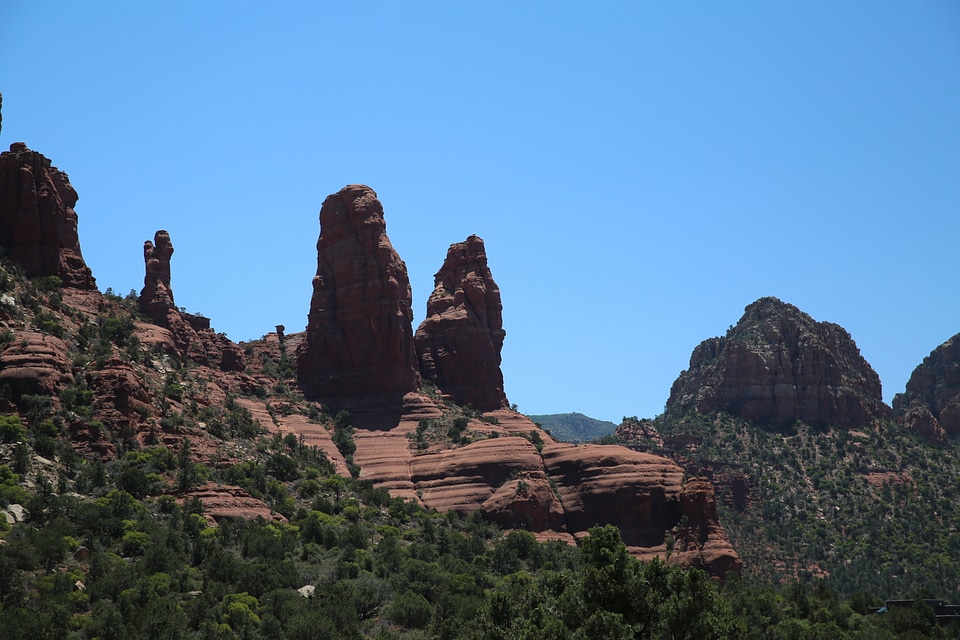 Bell Rock next to Sedona, Arizona photo