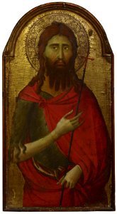 Ugolino di Nerio or / tai / eller Ugolino da Siena (1295?-1337?/1347?): Saint John the Baptist / Johannes Kastaja / Johannes Döparen photo