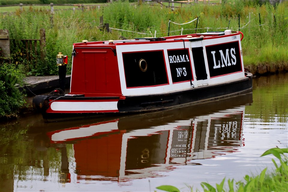 Smart Narrowboat. photo