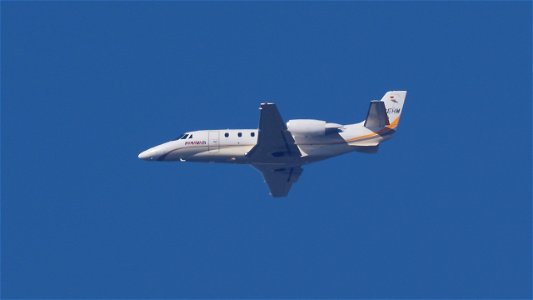 Cessna 560XL Citation XLS+ D-CEHM Silver Cloud Air from Cologne (3900 ft.)