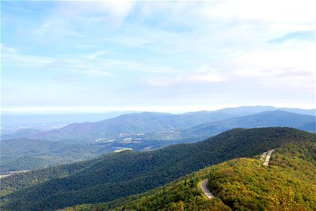 Little Stony Man Cliffs Skyline Drive photo