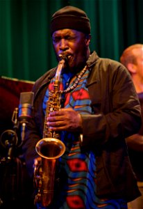 Nduduzo Makhathini Quartet 28 october 2021 BIM Amsterdam - Tony Kofi photo