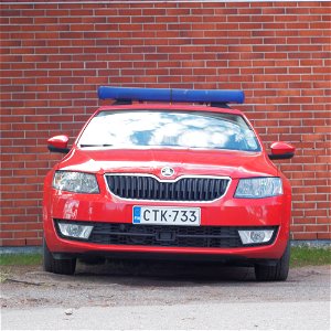 Tampere region rescue department car PI1009