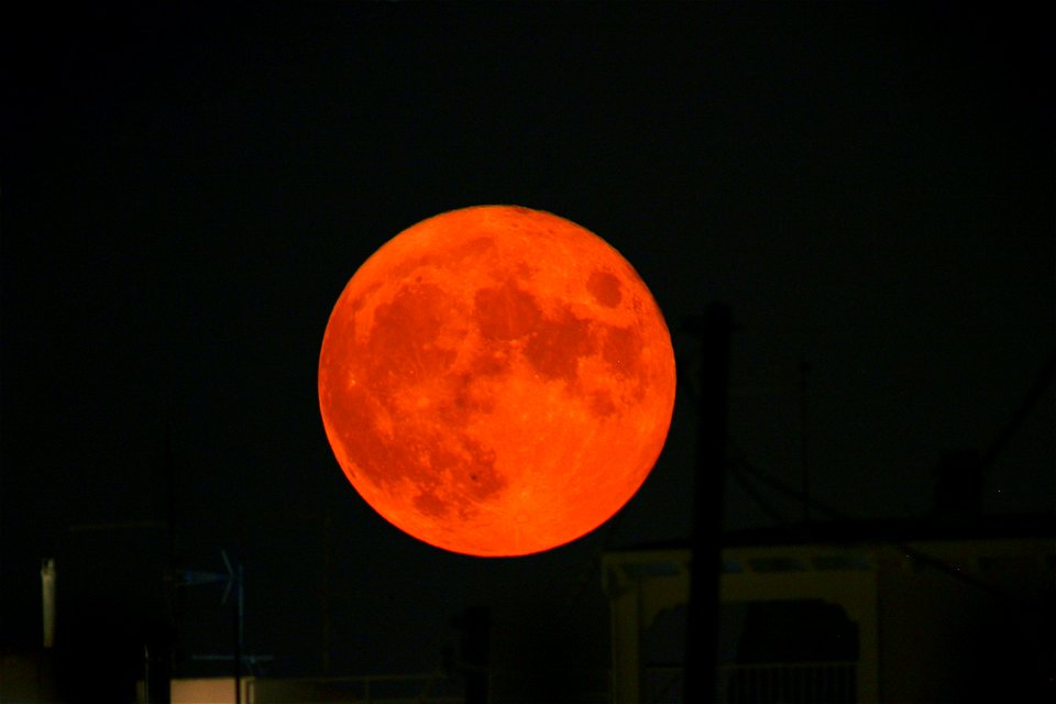 Moonrise on August 22, 2021 photo